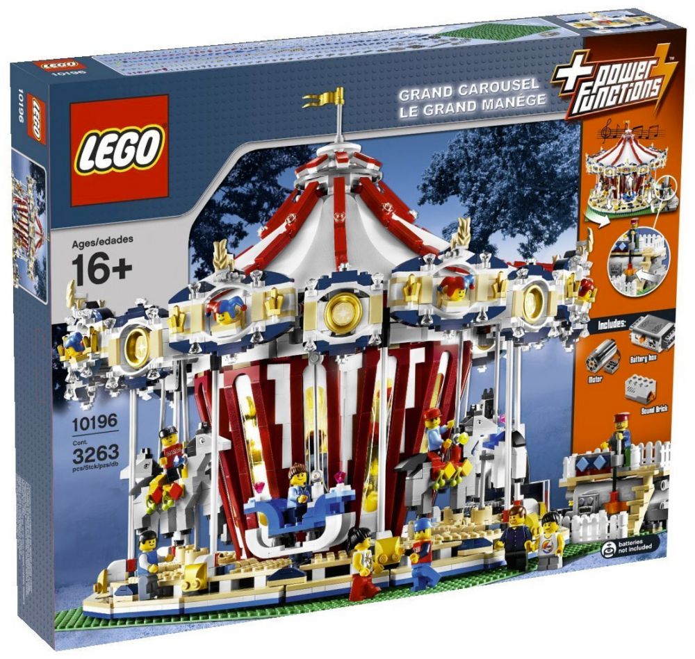 Lego 10196 Grand Carousel - Set Lego Creator pas cher