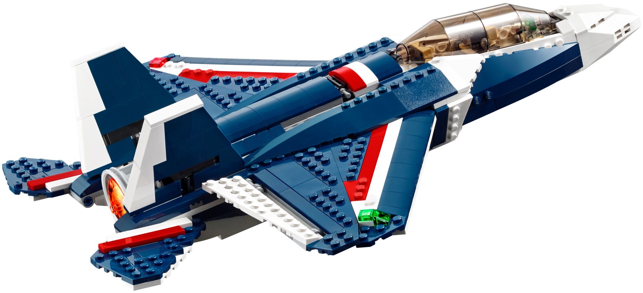 Blue Power Jet Lego