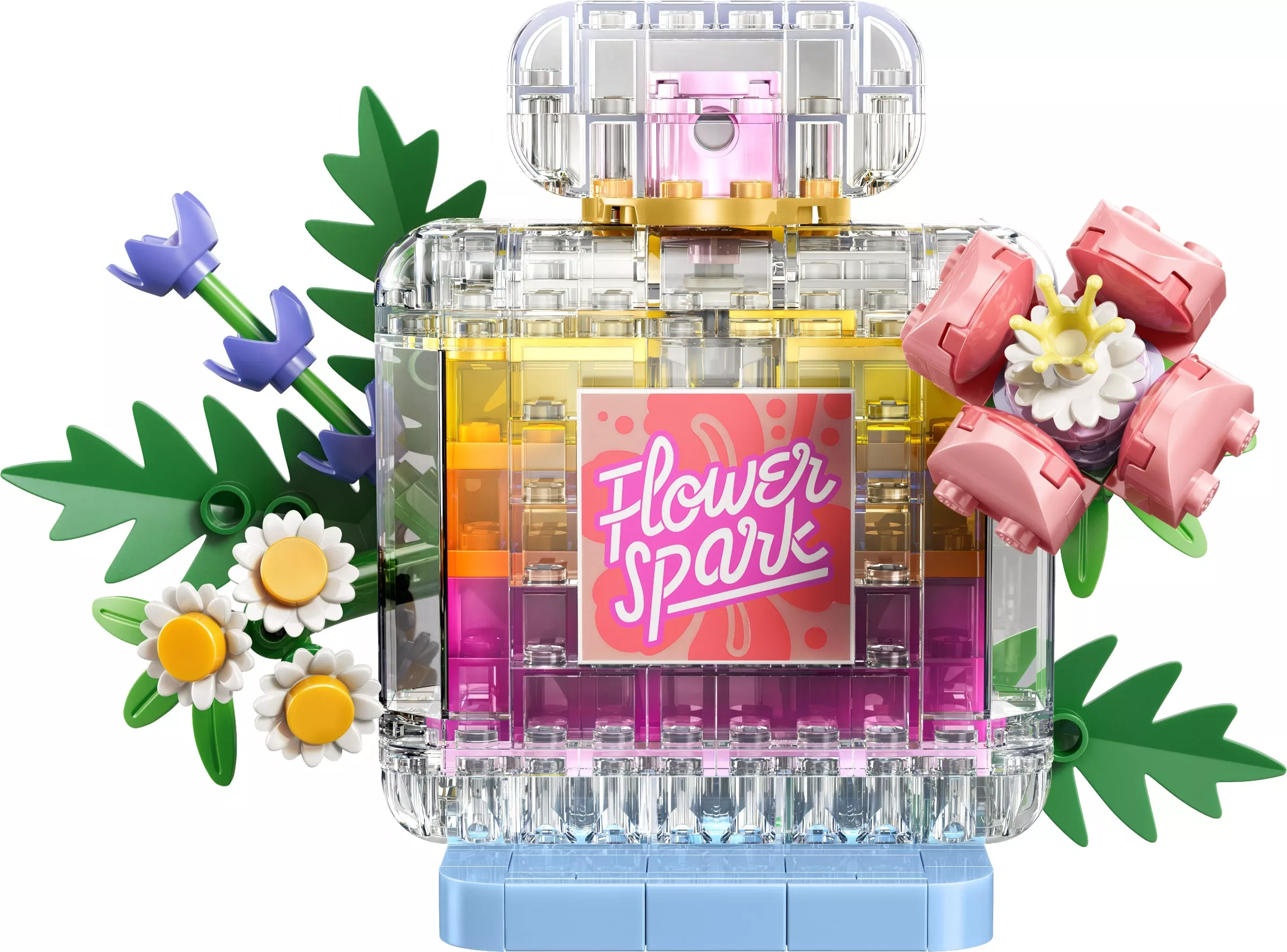 Set LEGO Creator 31383 Flacon de parfum au décor floral