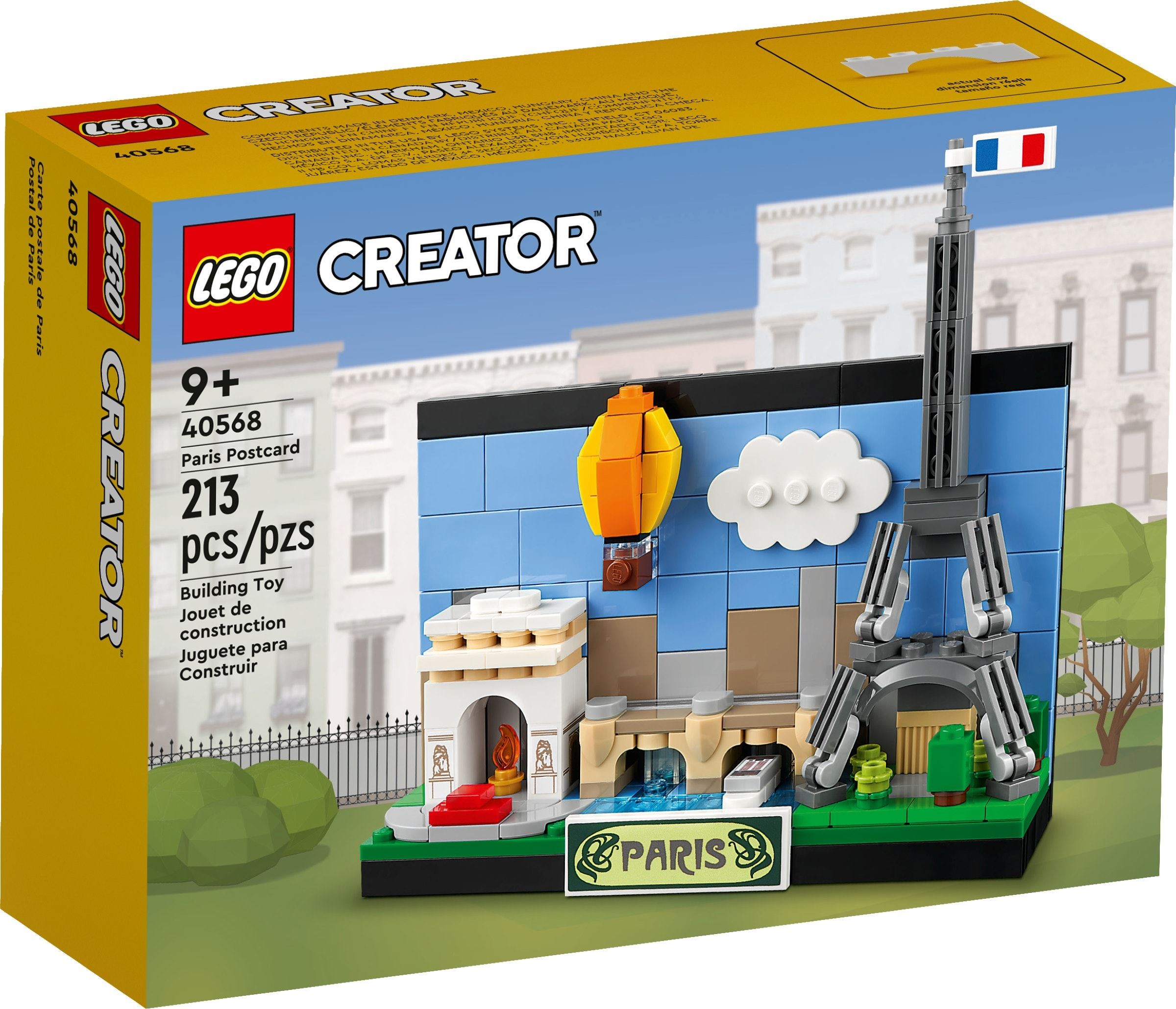 Lego 40568 Carte postale de Paris - Set Lego Creator pas cher