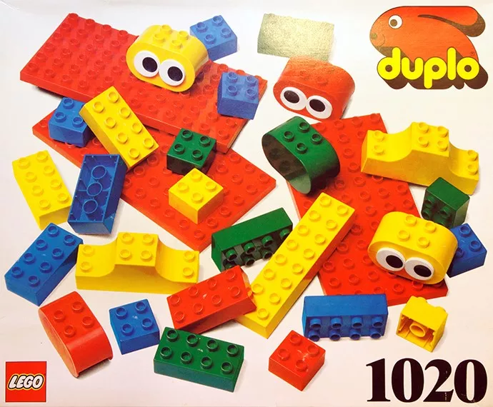 Set LEGO Dacta 1020 Basic Bricks - 90 elements