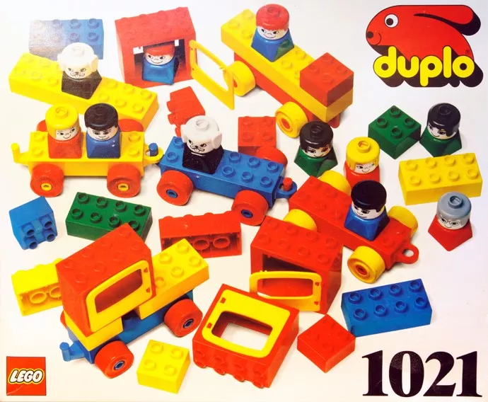 Set LEGO Dacta 1021 Basic Vehicles - 78 elements