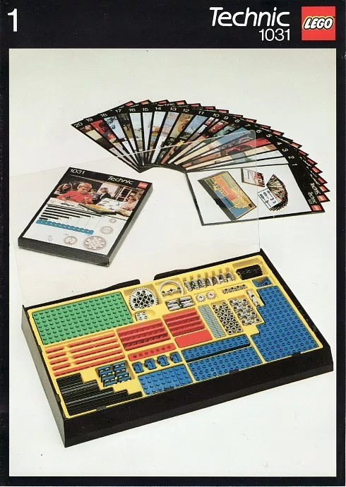 Set LEGO Dacta 1031 Building Cards - 1030