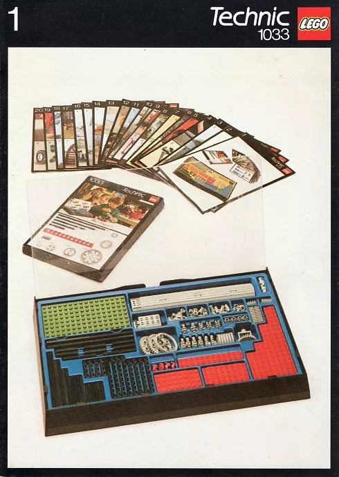 Set LEGO Dacta 1033 Building Cards - 1032