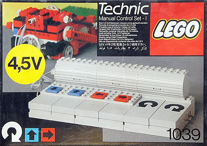 Set LEGO Dacta 1039 Manual Control Set 1
