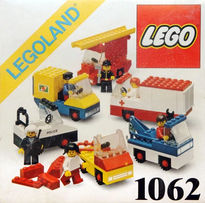 Set LEGO Dacta 1062 {Town Vehicles}