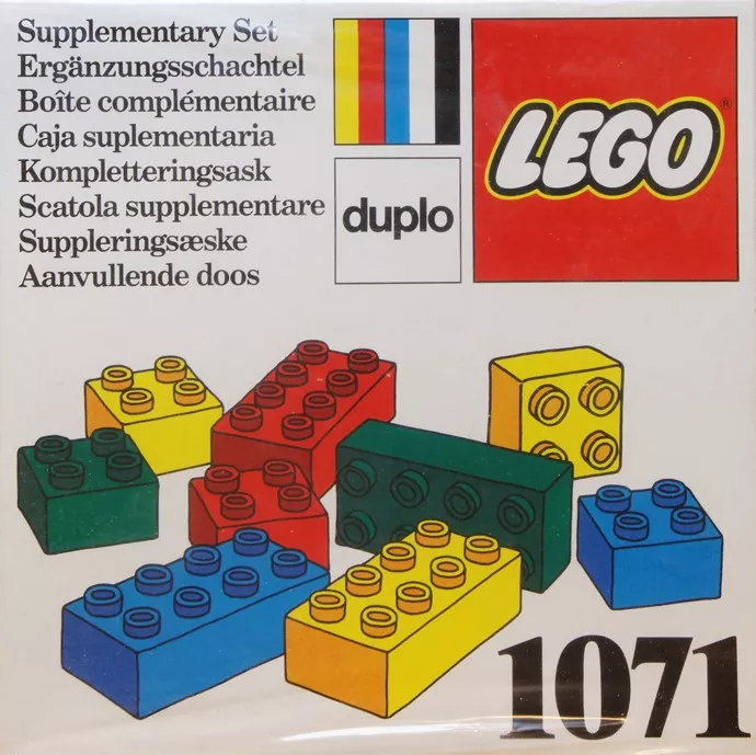 Set LEGO Dacta 1071 Bricks 2 x 2 and 2 x 4
