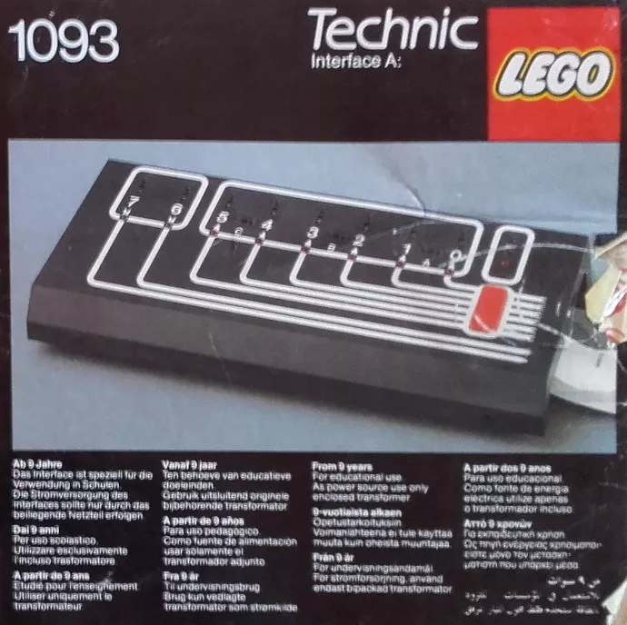 Set LEGO Dacta 1093 Interface A