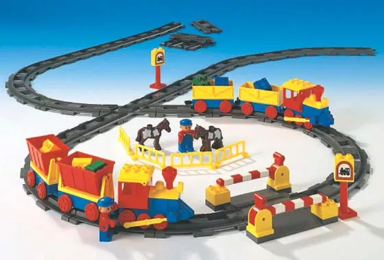 Set LEGO Dacta 9139 Push Train Set
