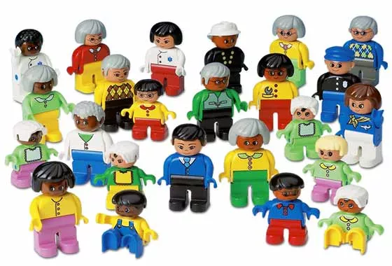 Set LEGO Dacta 9171 World People