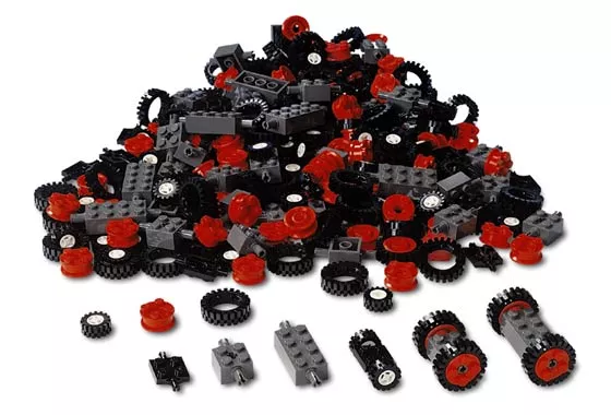 Set LEGO Dacta 9269 Wheels and Axles