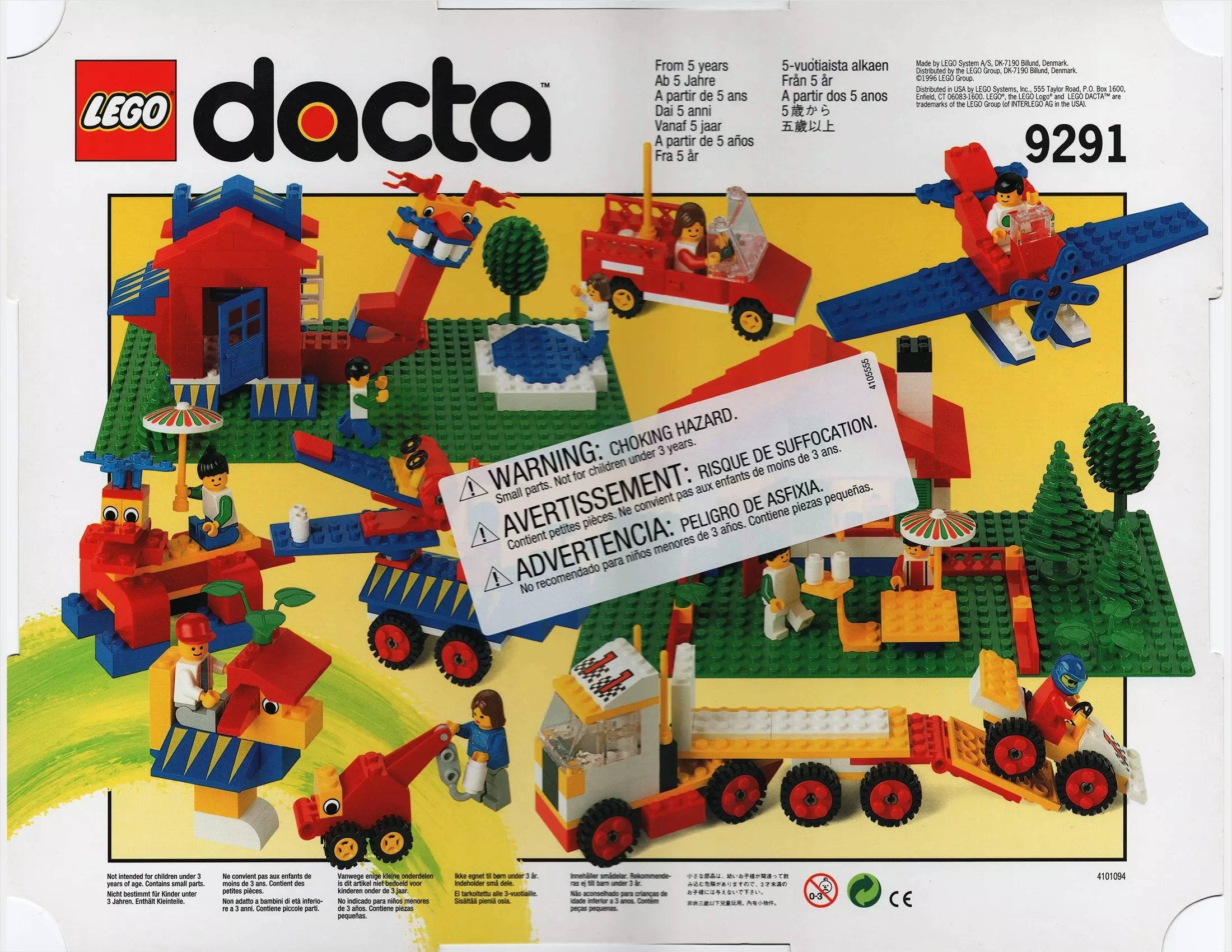 Set LEGO Dacta 9291 Medium LEGO DACTA Basic Set