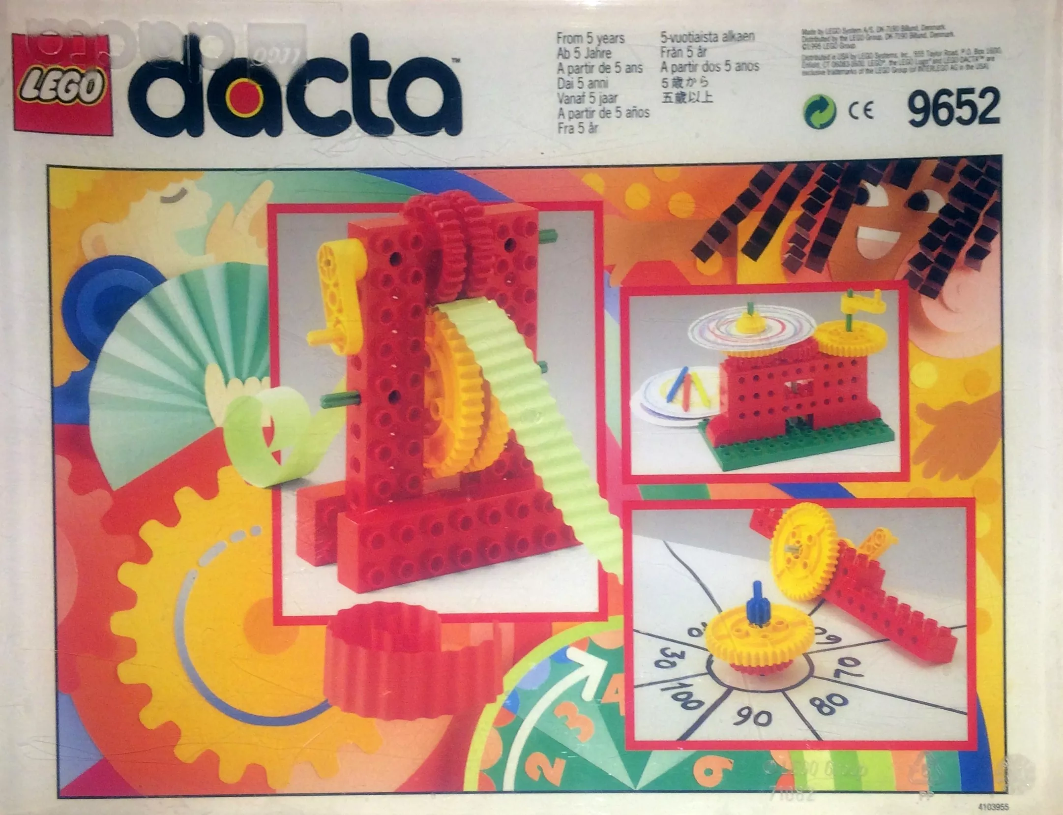 Set LEGO Dacta 9652 Fun Time Gears