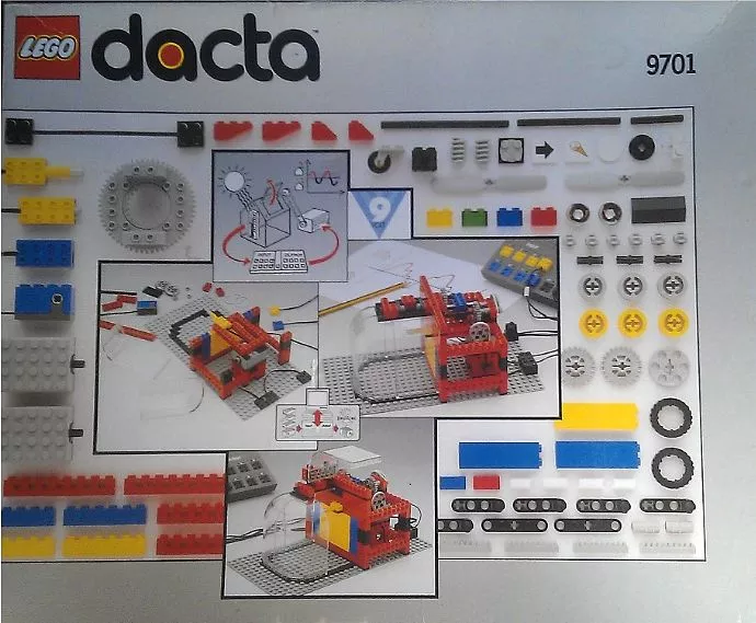 Set LEGO Dacta 9701 Control Lab Building Set