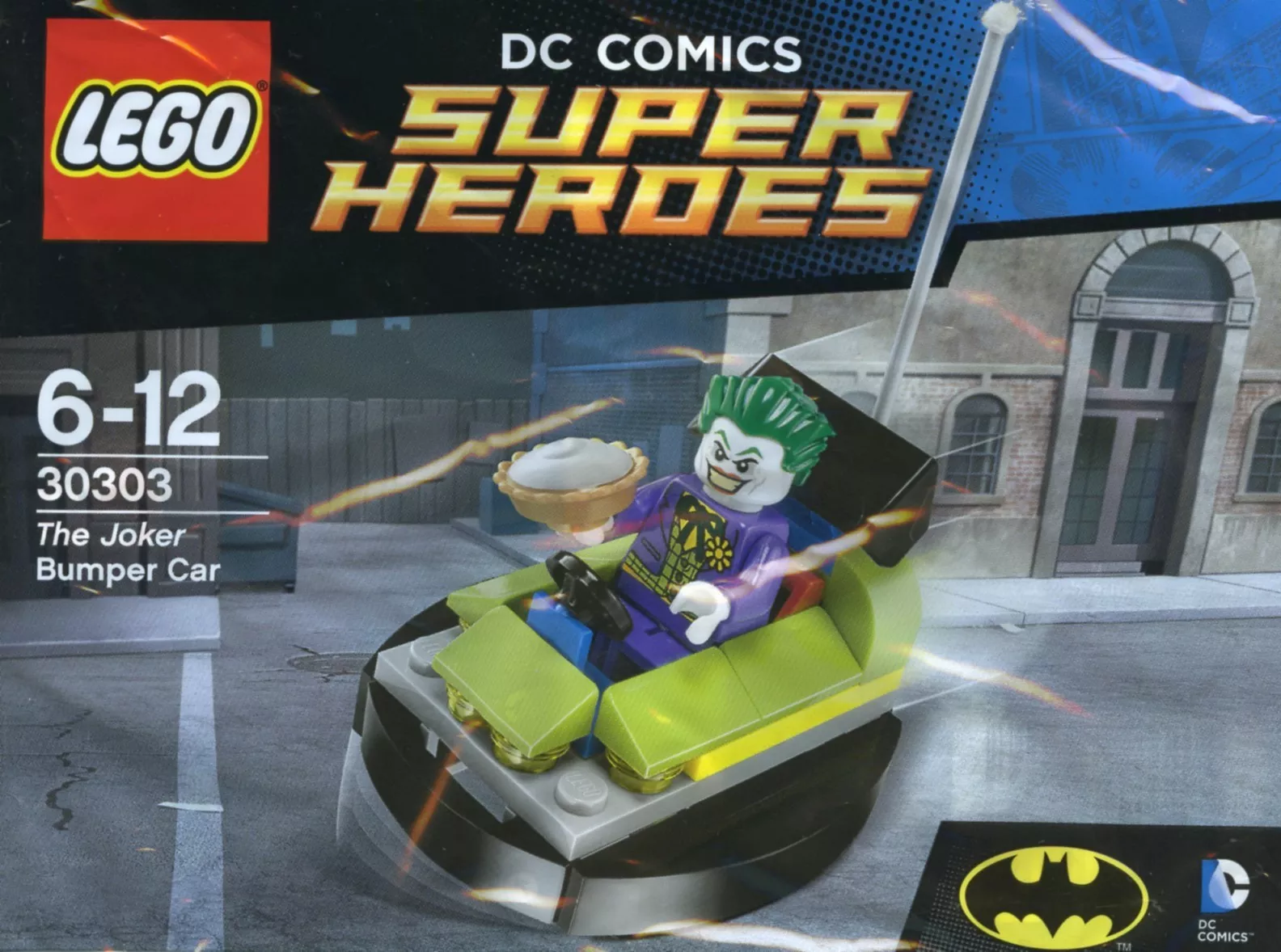 Set LEGO DC Comics Super Heroes 30303 The Joker Bumper Car