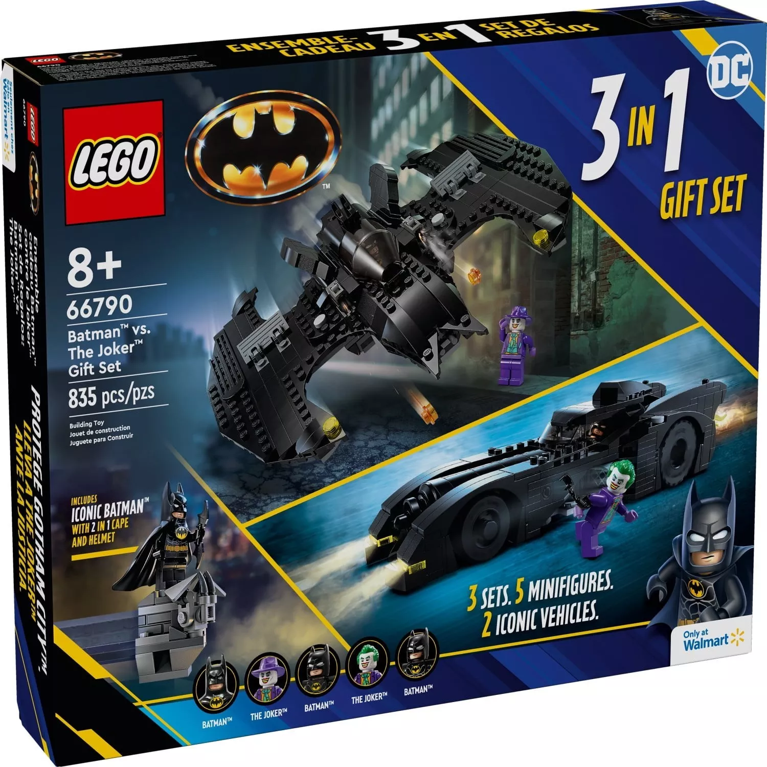 Set LEGO DC Comics Super Heroes 66790 Batman vs. The Joker Gift Set