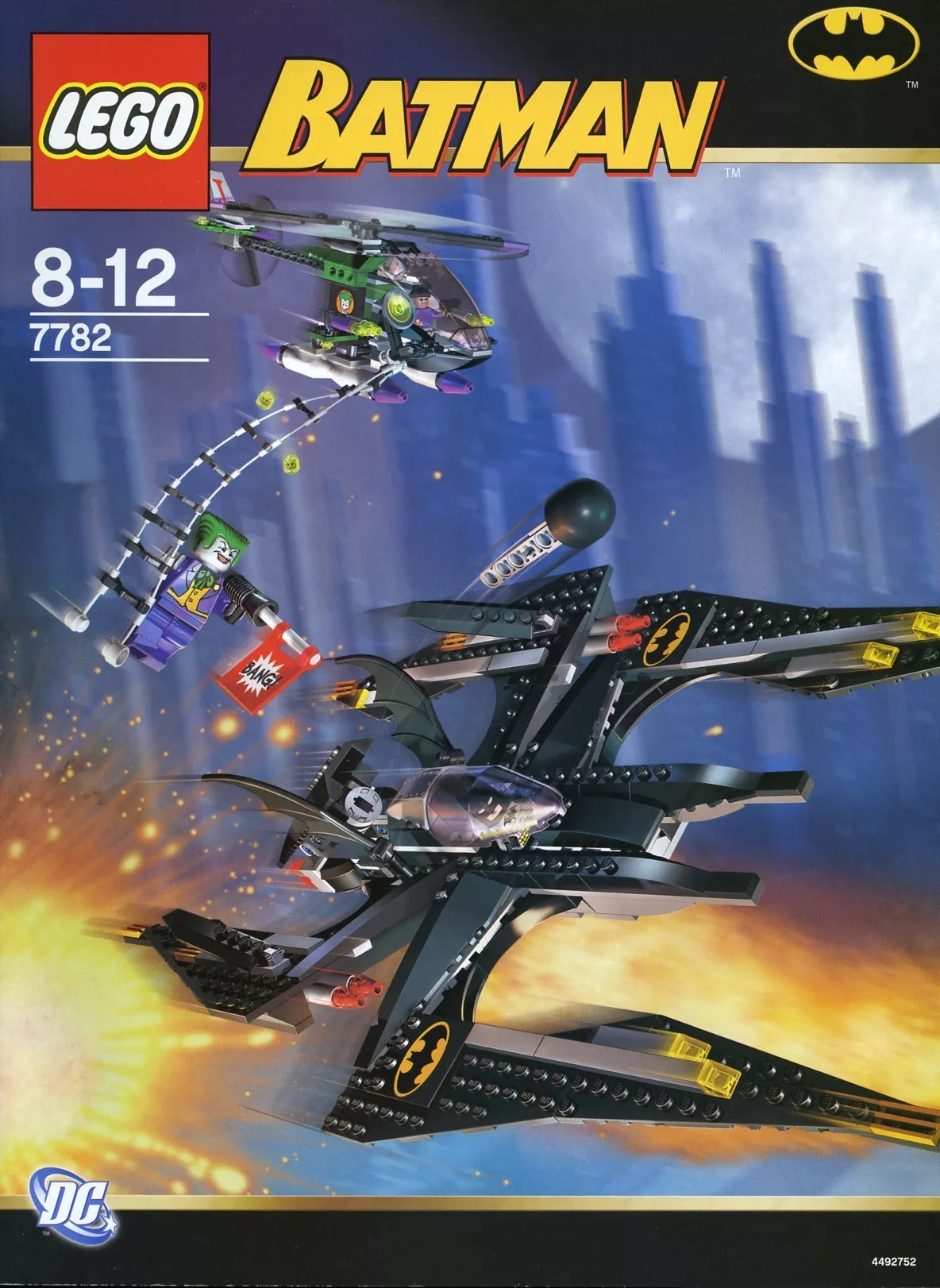 Set LEGO DC Comics Super Heroes 7782 The Batwing: The Joker's Aerial Assault