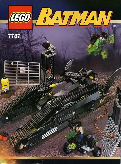 Set LEGO DC Comics Super Heroes 7787 The Bat-Tank: The Riddler and Bane's Hideout