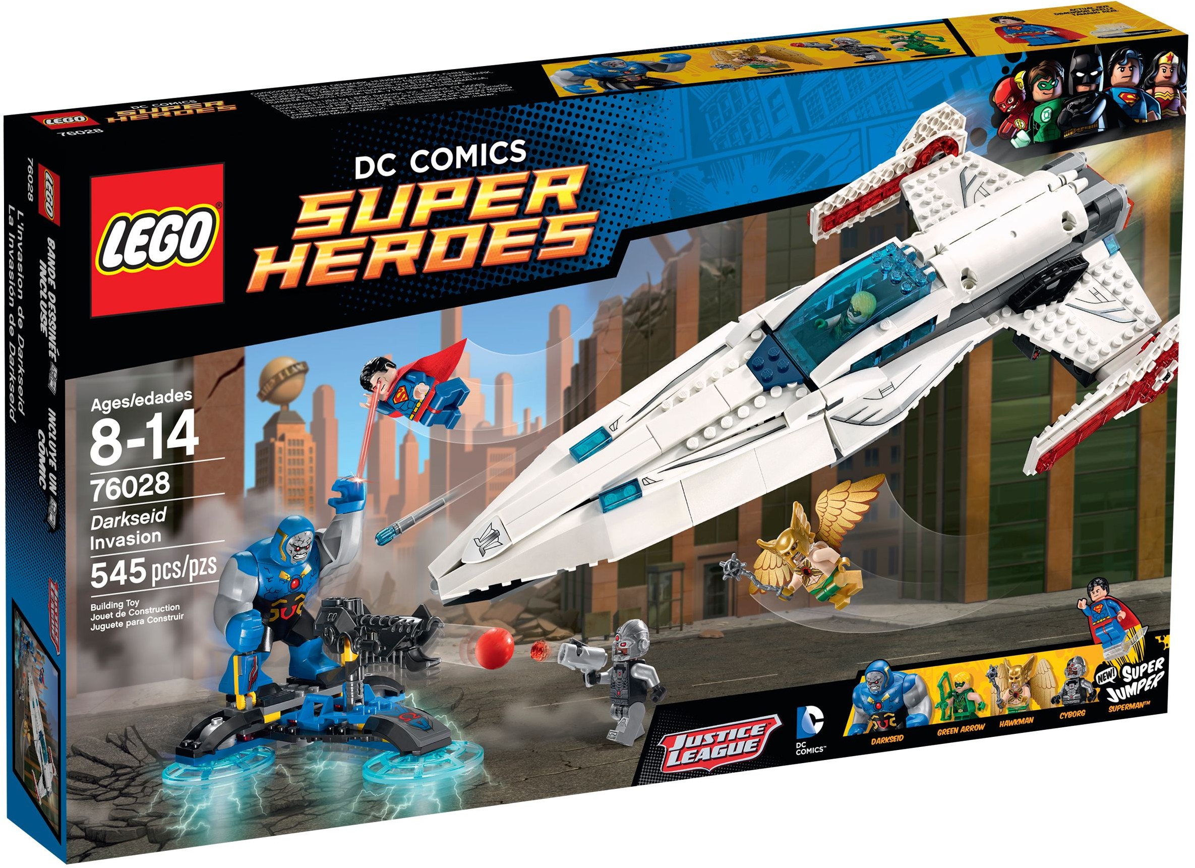Lego 76028 Darkseid Invasion Set Lego DC Super Heroes Pas Cher