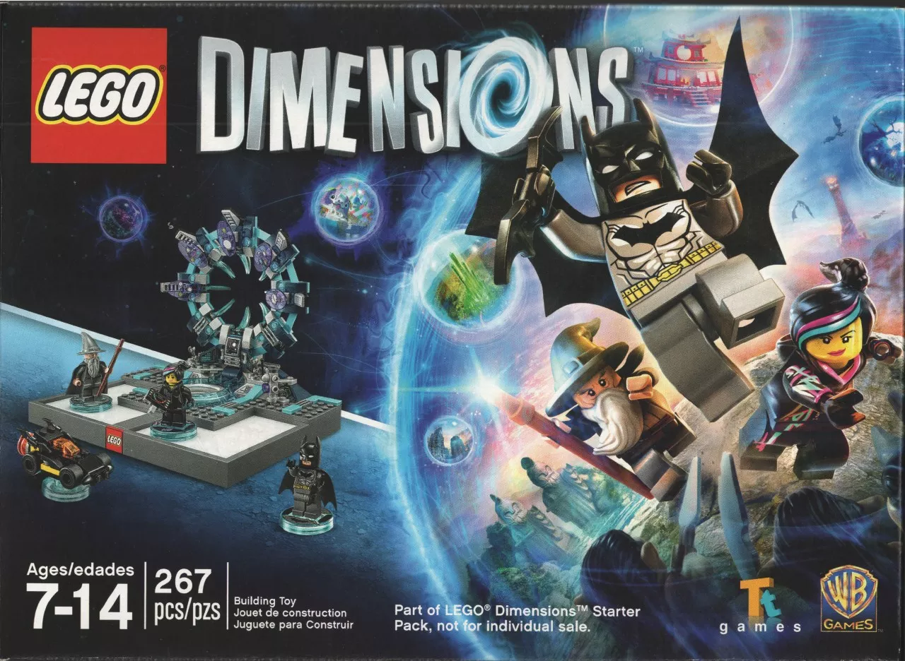 Set LEGO Dimensions 71200 Starter Pack parts
