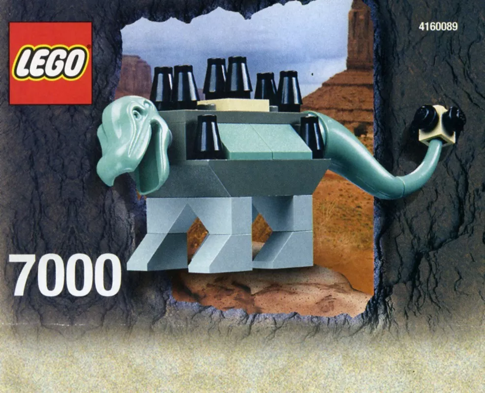 Set LEGO Dinosaurs 7000 Baby Ankylosaurus