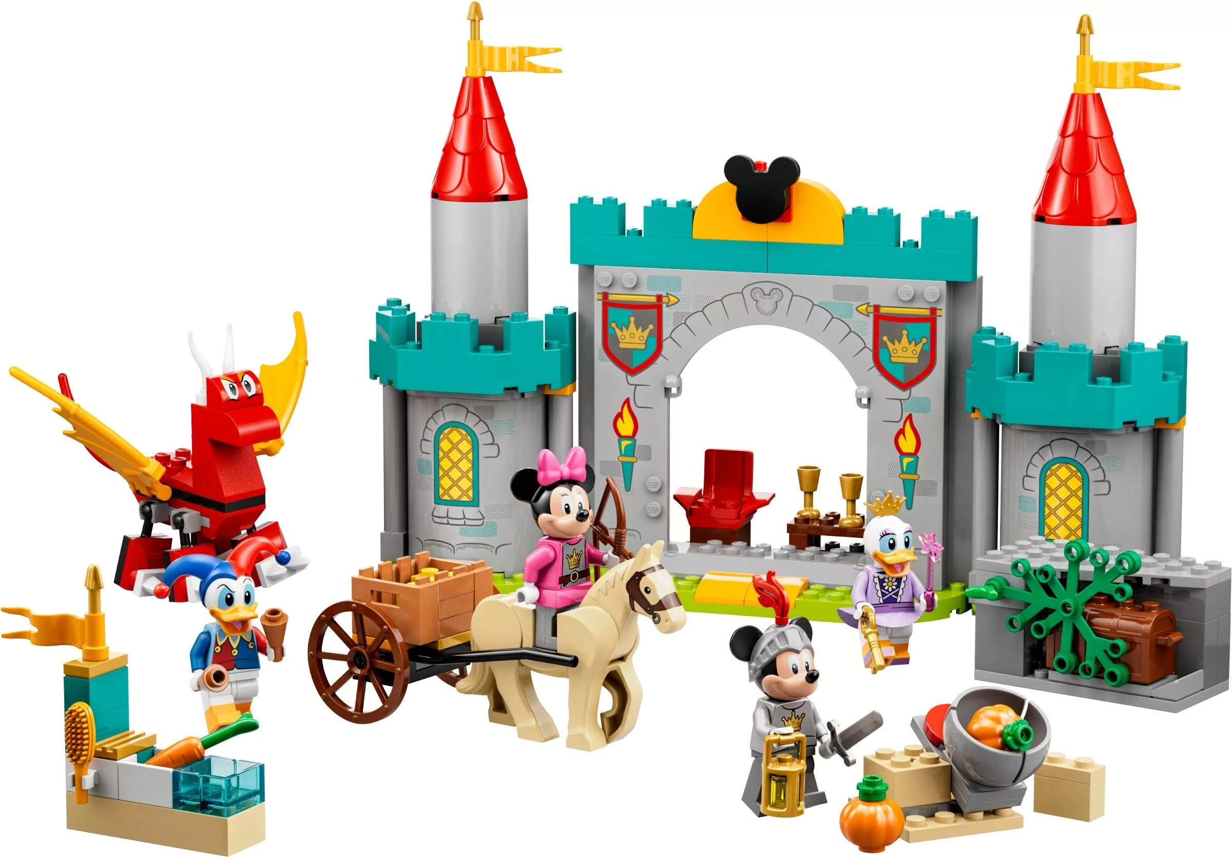 Set LEGO Disney 10780 Mickey and Friends Castle Defenders