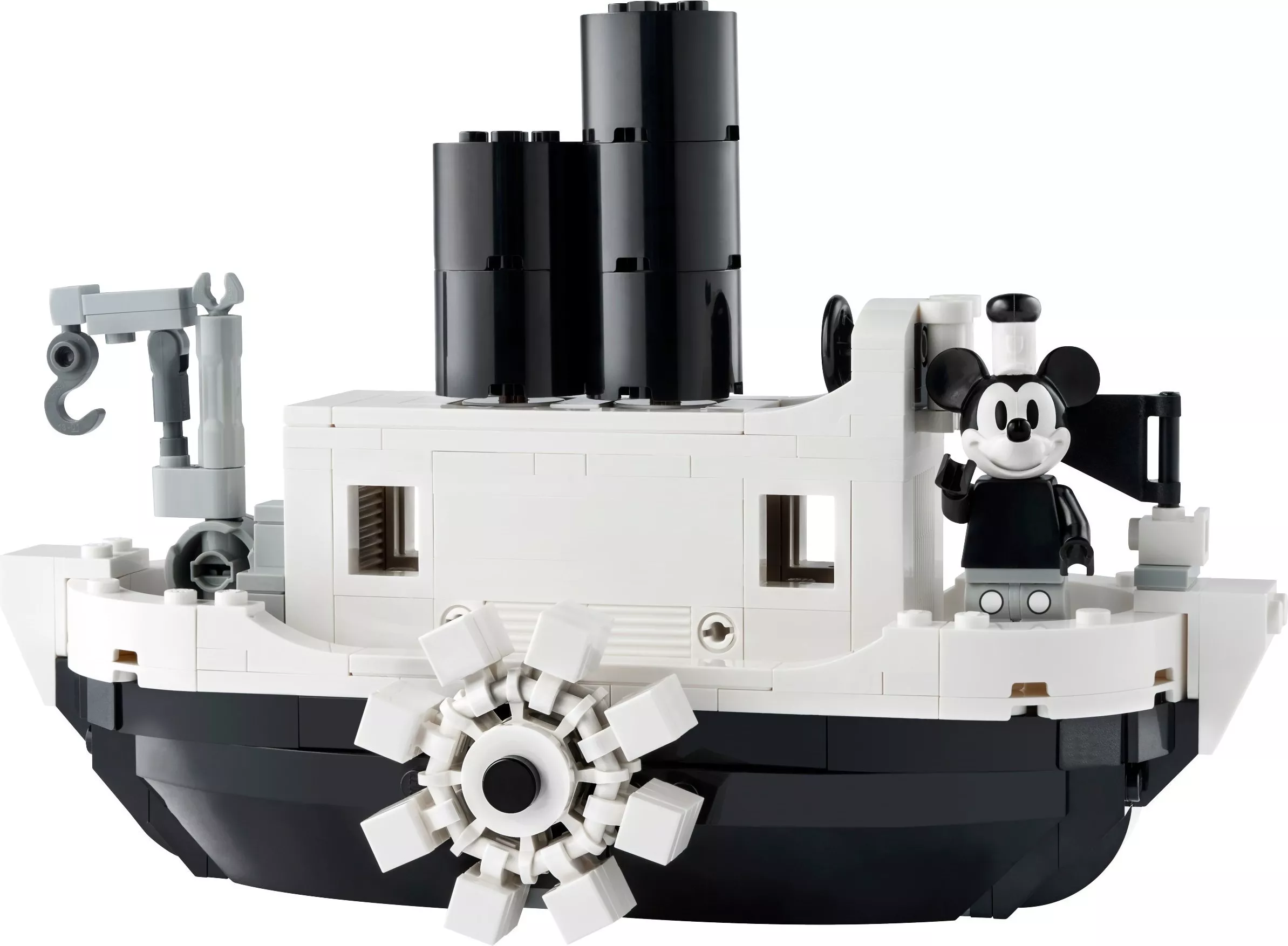 Set LEGO Disney 40659 Mini Steamboat Willie