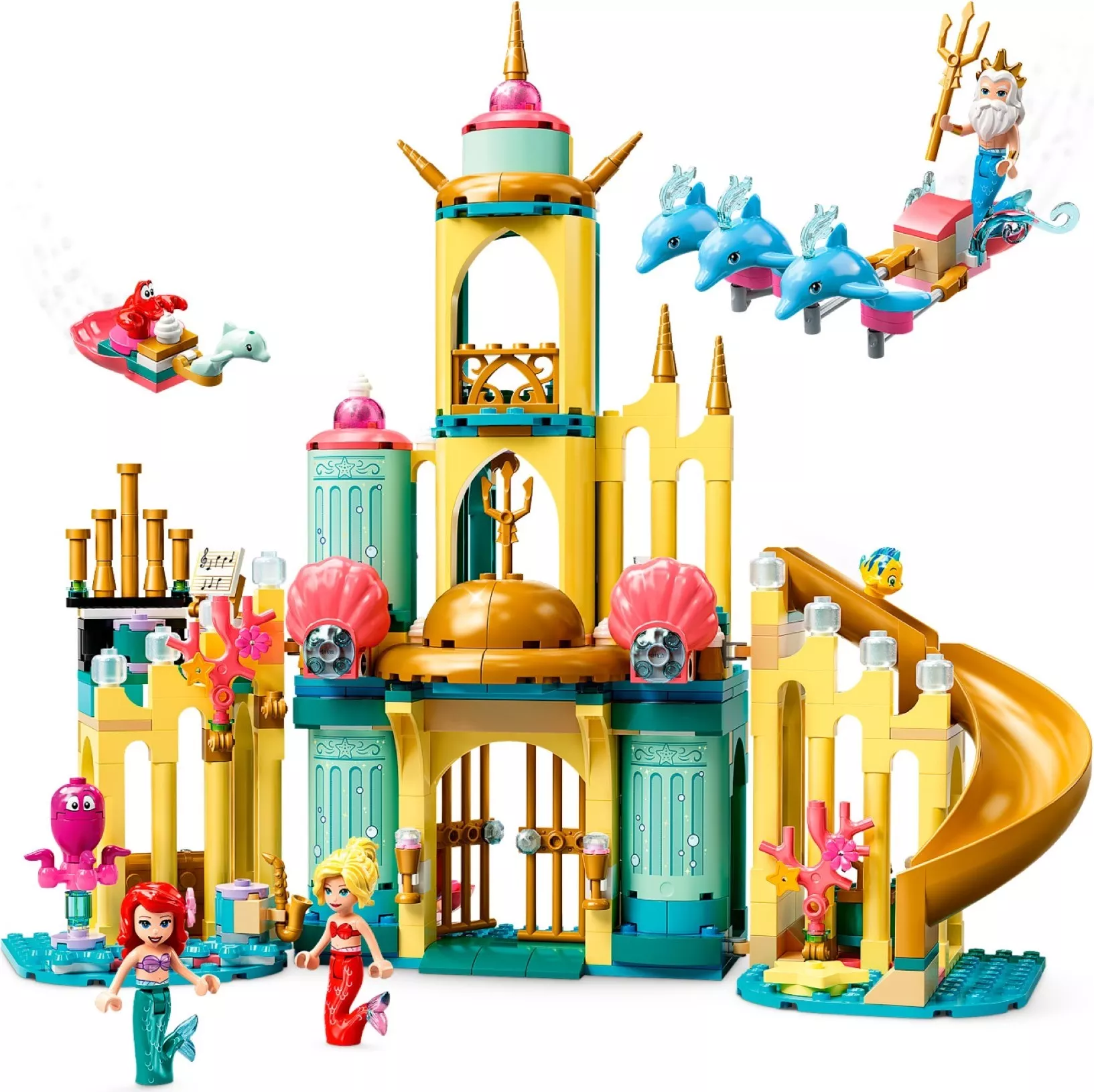 Set LEGO Disney 43207 Ariel's Underwater Palace