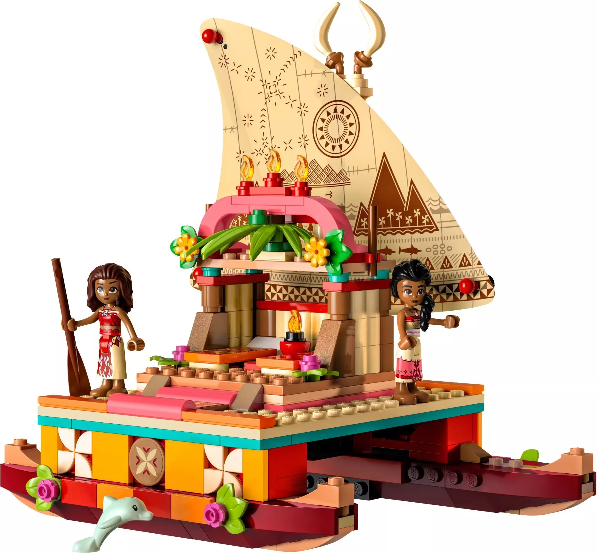 Set LEGO Disney 43210 Moana's Wayfinding Boat