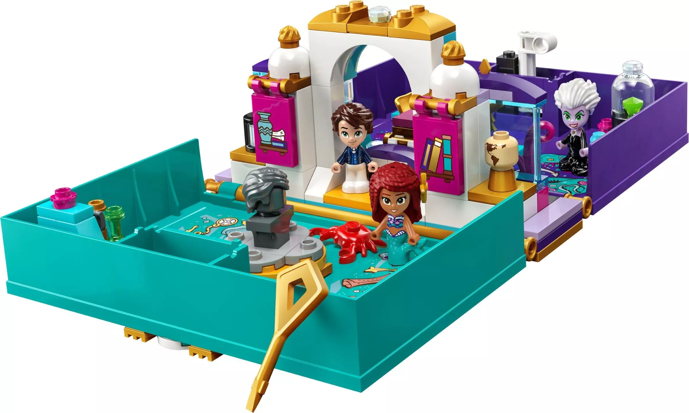 Set LEGO Disney 43213 The Little Mermaid Story Book
