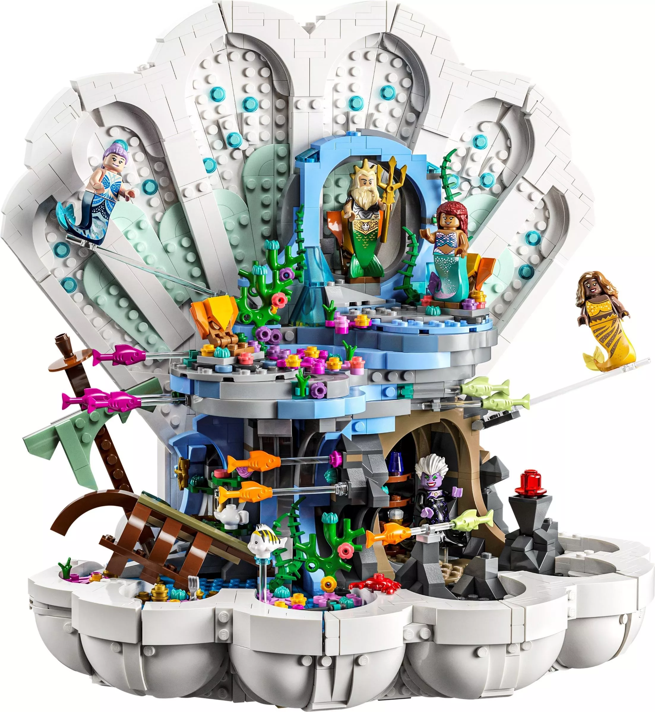 Set LEGO Disney 43225 The Little Mermaid Royal Clamshell