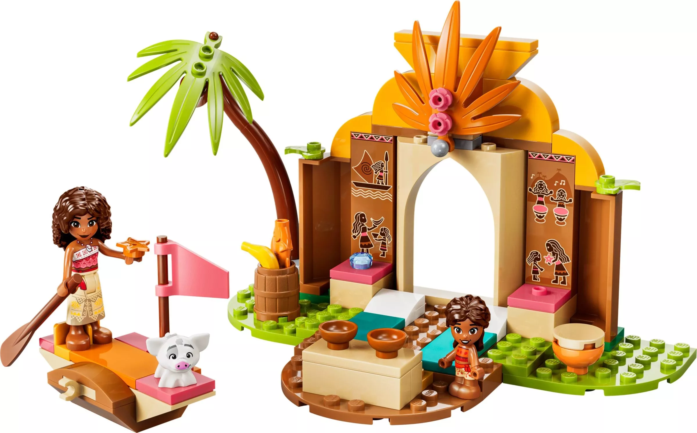 Set LEGO Disney 43282 Village House & Boat