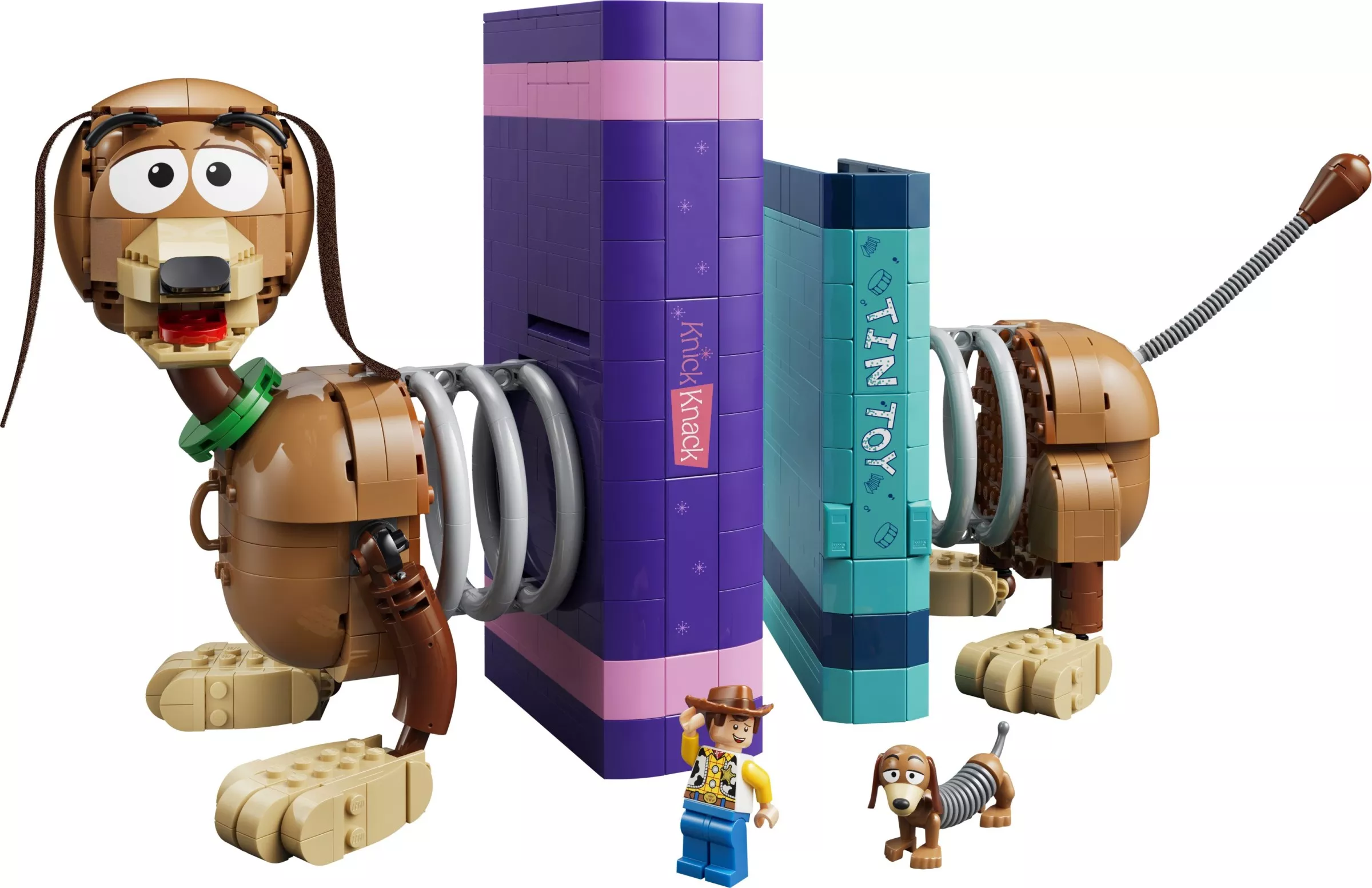 Set LEGO Disney 43301 Toy Story Slinky Dog Bookends