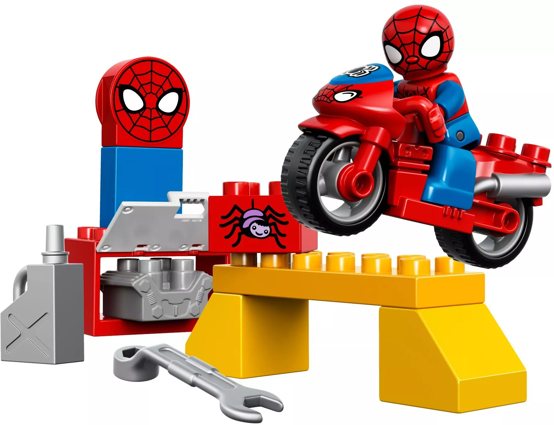 Set LEGO Duplo 10607 Spider-Man Web-Bike Workshop