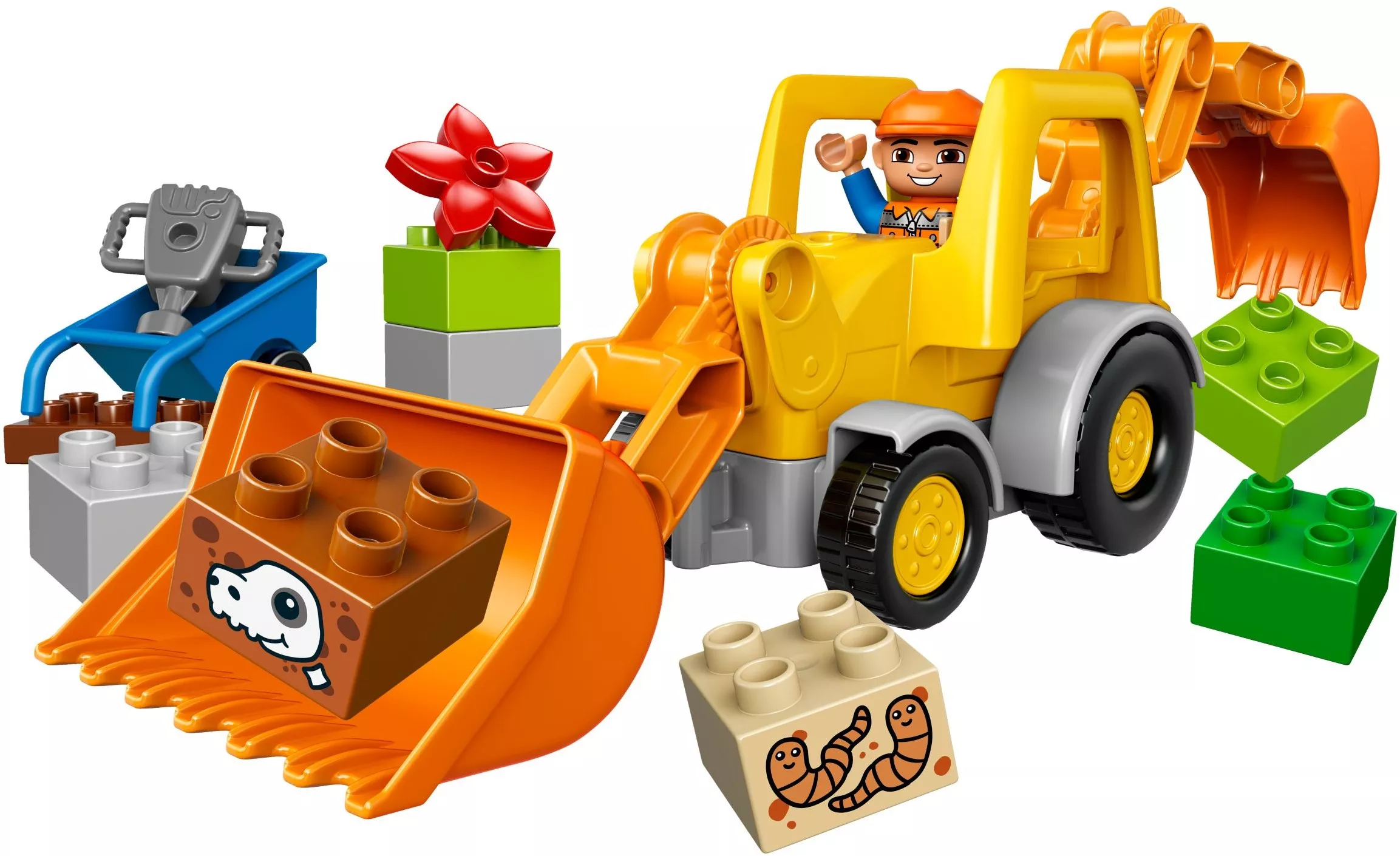 Set LEGO Duplo 10811 Backhoe Loader