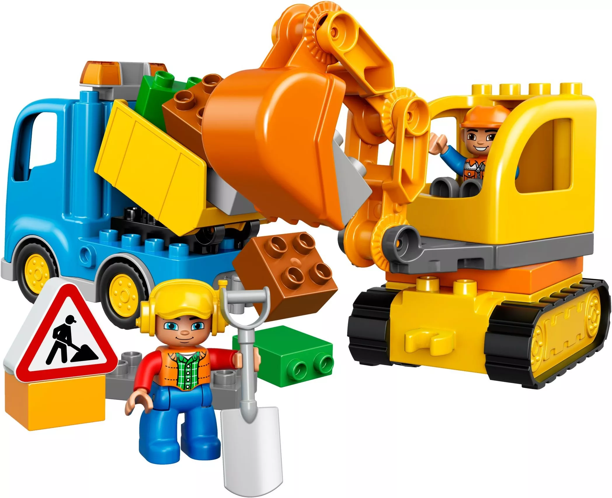 Set LEGO Duplo 10812 Truck & Tracked Excavator