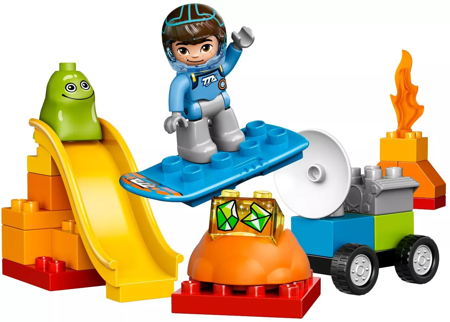 Set LEGO Duplo 10824 Miles' Space Adventures