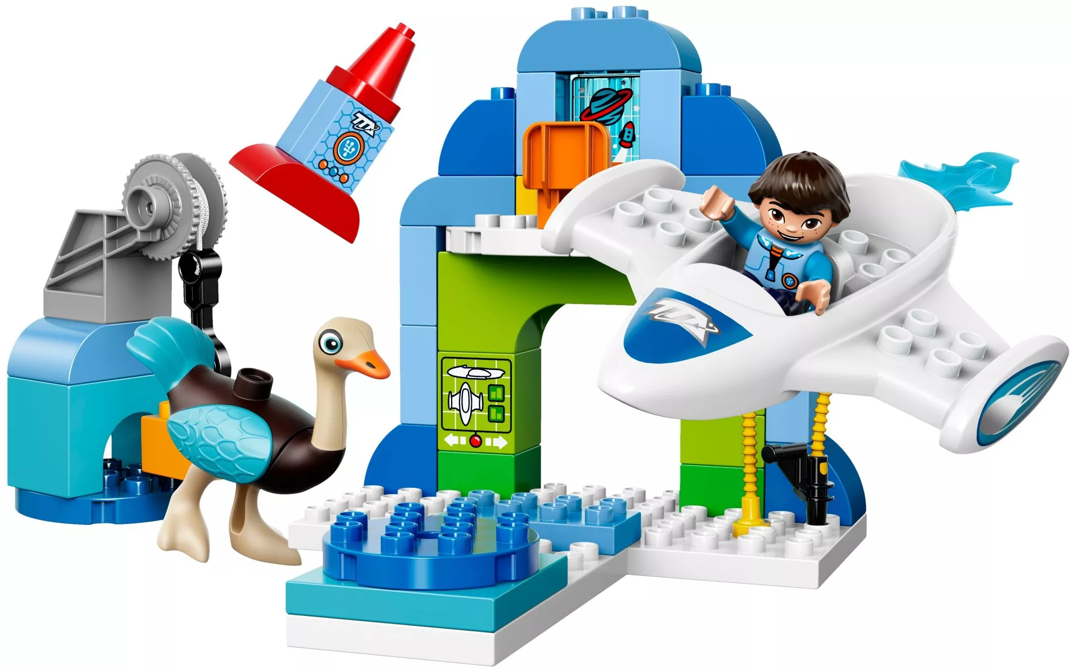 Set LEGO Duplo 10826 Miles' Stellosphere Hangar