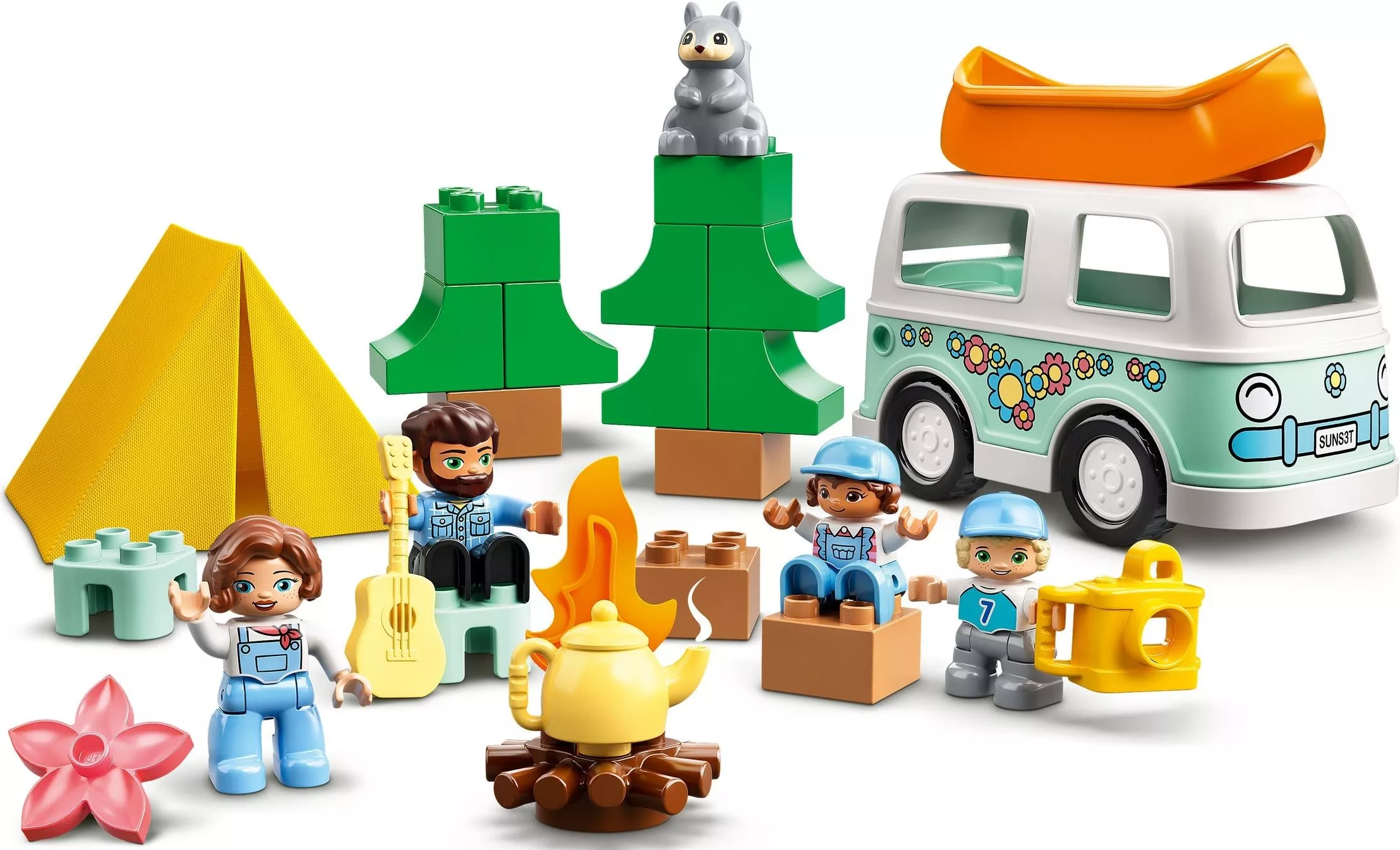 Set LEGO Duplo 10946 Family Camping Van Adventure