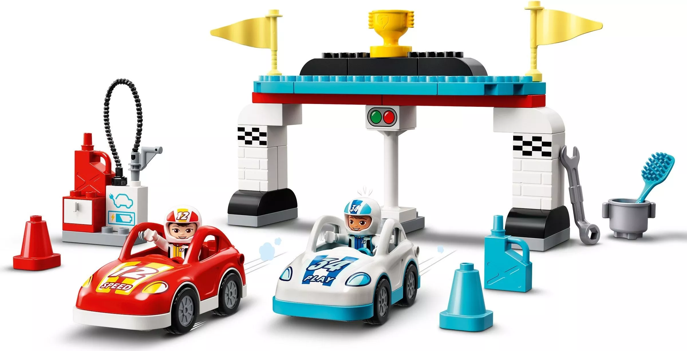 Set LEGO Duplo 10947 Race Cars