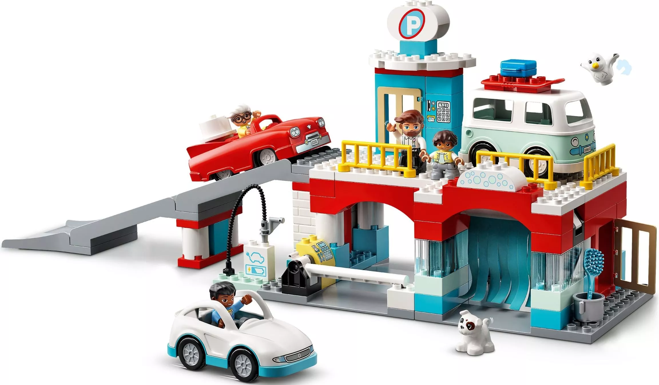 Set LEGO Duplo 10948 Parking Garage and Car Wash