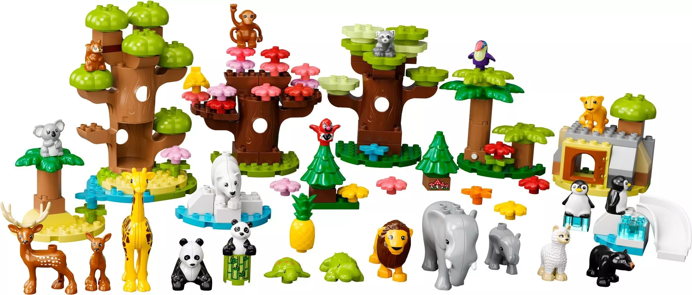 Set LEGO Duplo 10975 Wild Animals of the World