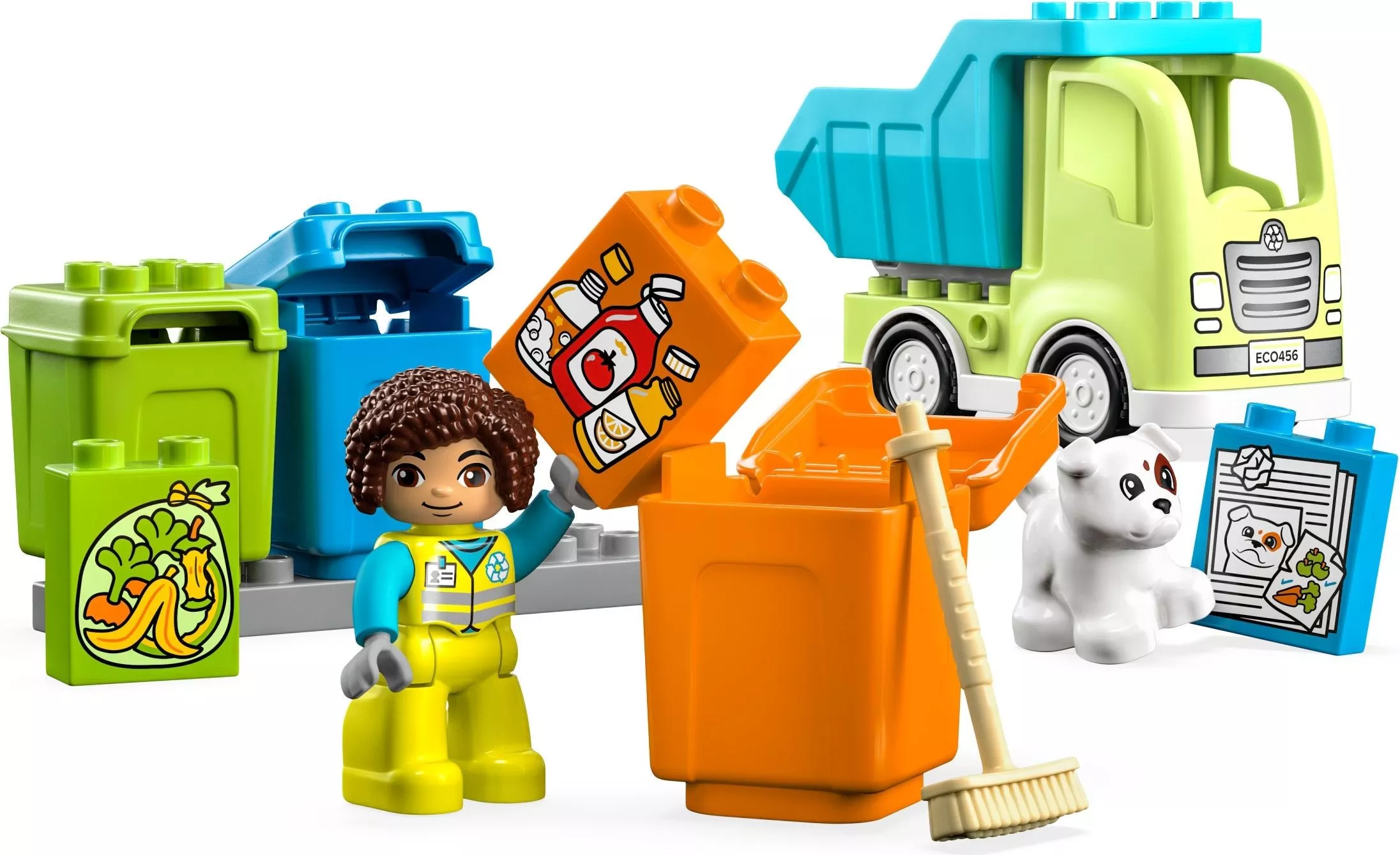 Set LEGO Duplo 10987 Recycling Truck
