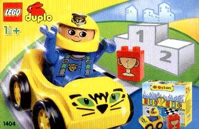 Set LEGO Duplo 1404 Racing Tiger