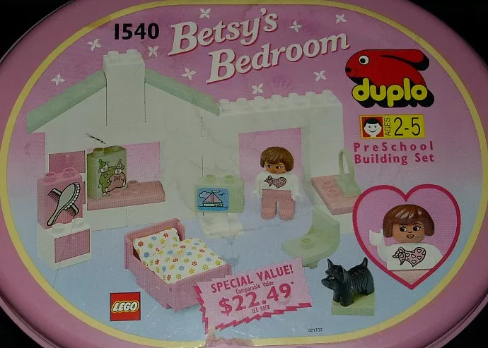 Set LEGO Duplo 1540 Betsy's Bedroom