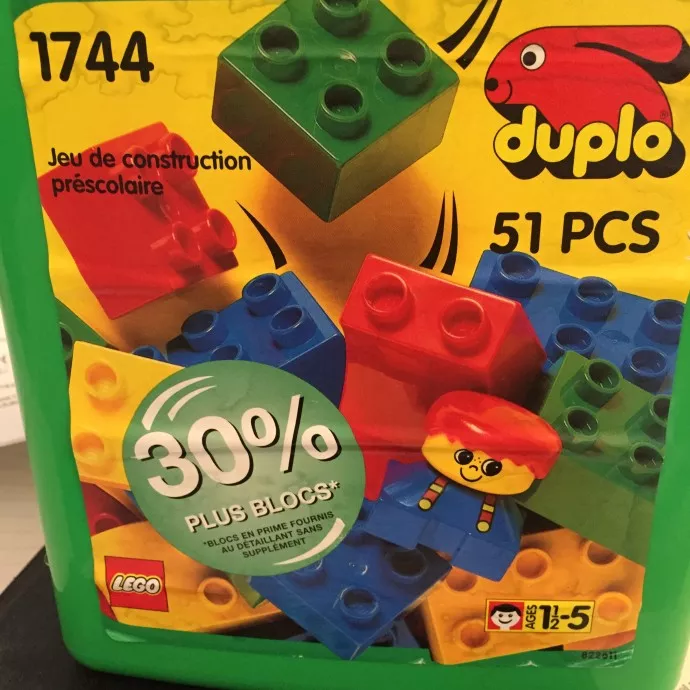 Set LEGO Duplo 1751 Small Bulk Bucket
