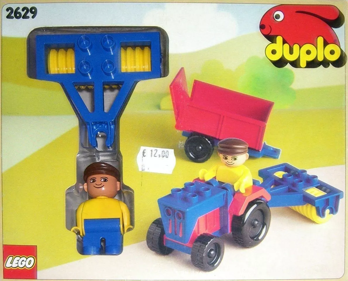 Set LEGO Duplo 2629 Tractor and Farm Machinery