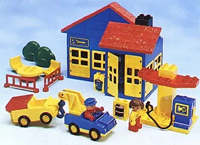 Set LEGO Duplo 2648 Play-Box Home and Garage