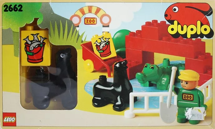 Set LEGO Duplo 2662 Crocodile and Sea Lion