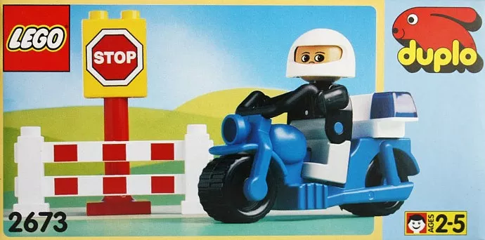 Set LEGO Duplo 2673 Motorcycle Patrol